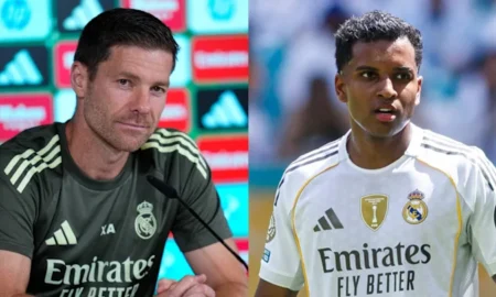 Xabi Alonso and Rodrygo