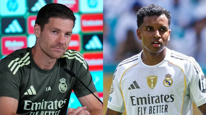 Xabi Alonso and Rodrygo